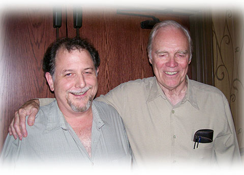 Mark with Michael Newton
